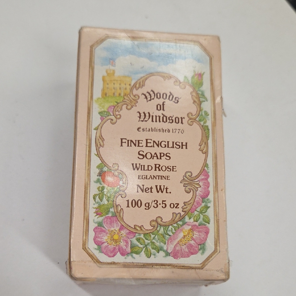 Wild Rose Fine English Soap – Pink